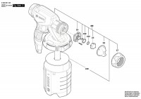 Bosch 3 603 B07 400 Pfs 7000 Spray Pistol 230 V / Eu Spare Parts